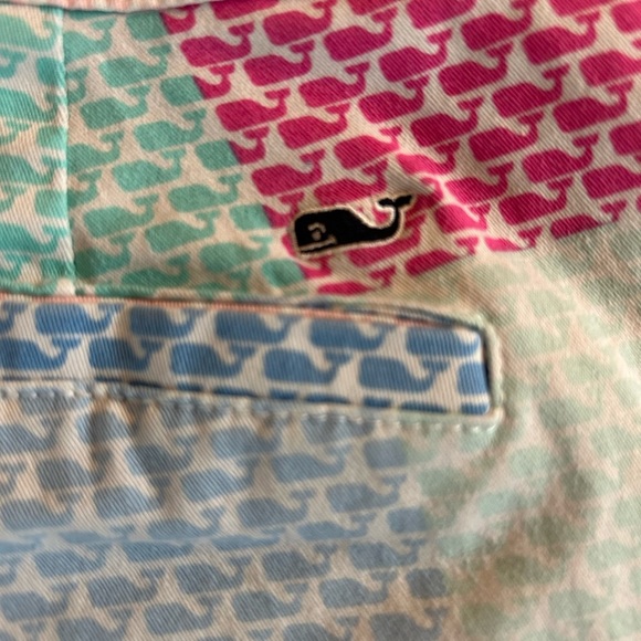 Vineyard Vines For Target Patchwork Whale Print Shorts - Size 6 - Picture 2 of 4
